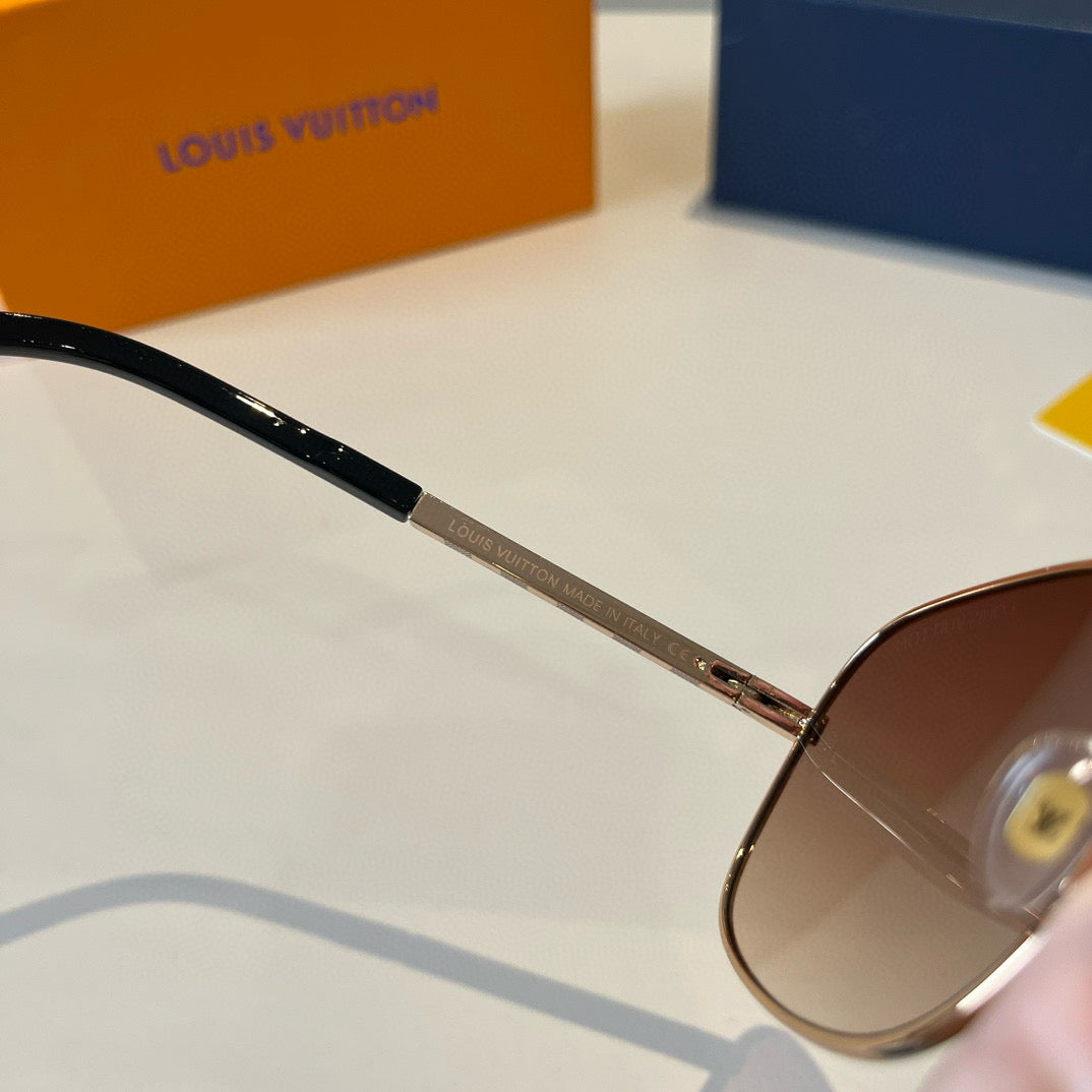 Louis Vuitton Fashion Brown Lens Sunglasses for Men & Women - 381923 - detail image 8
