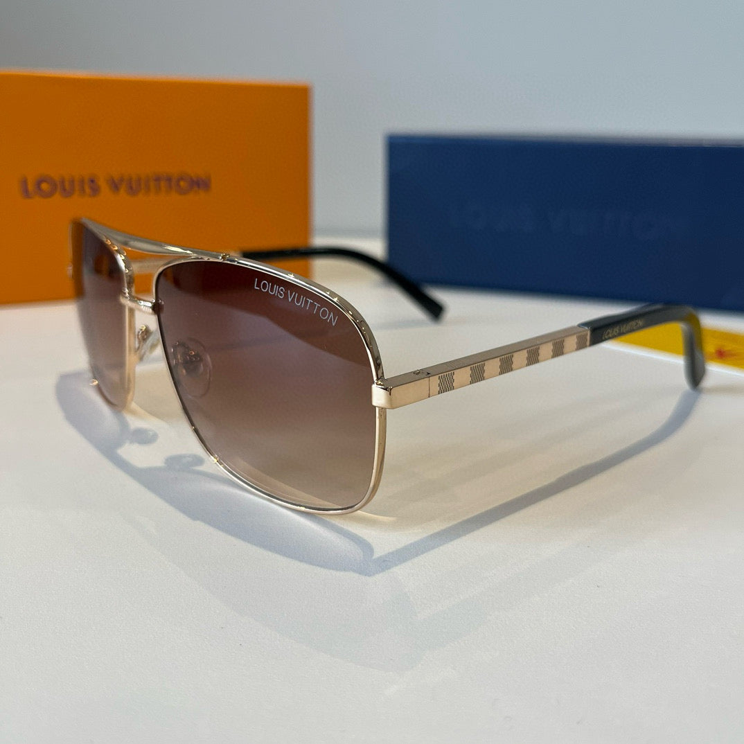 Louis Vuitton Fashion Brown Lens Sunglasses for Men & Women - 381923 - detail image 3