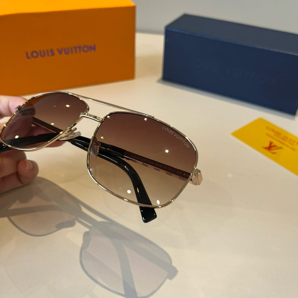 Louis Vuitton Fashion Brown Lens Sunglasses for Men & Women - 381923 - detail image 4
