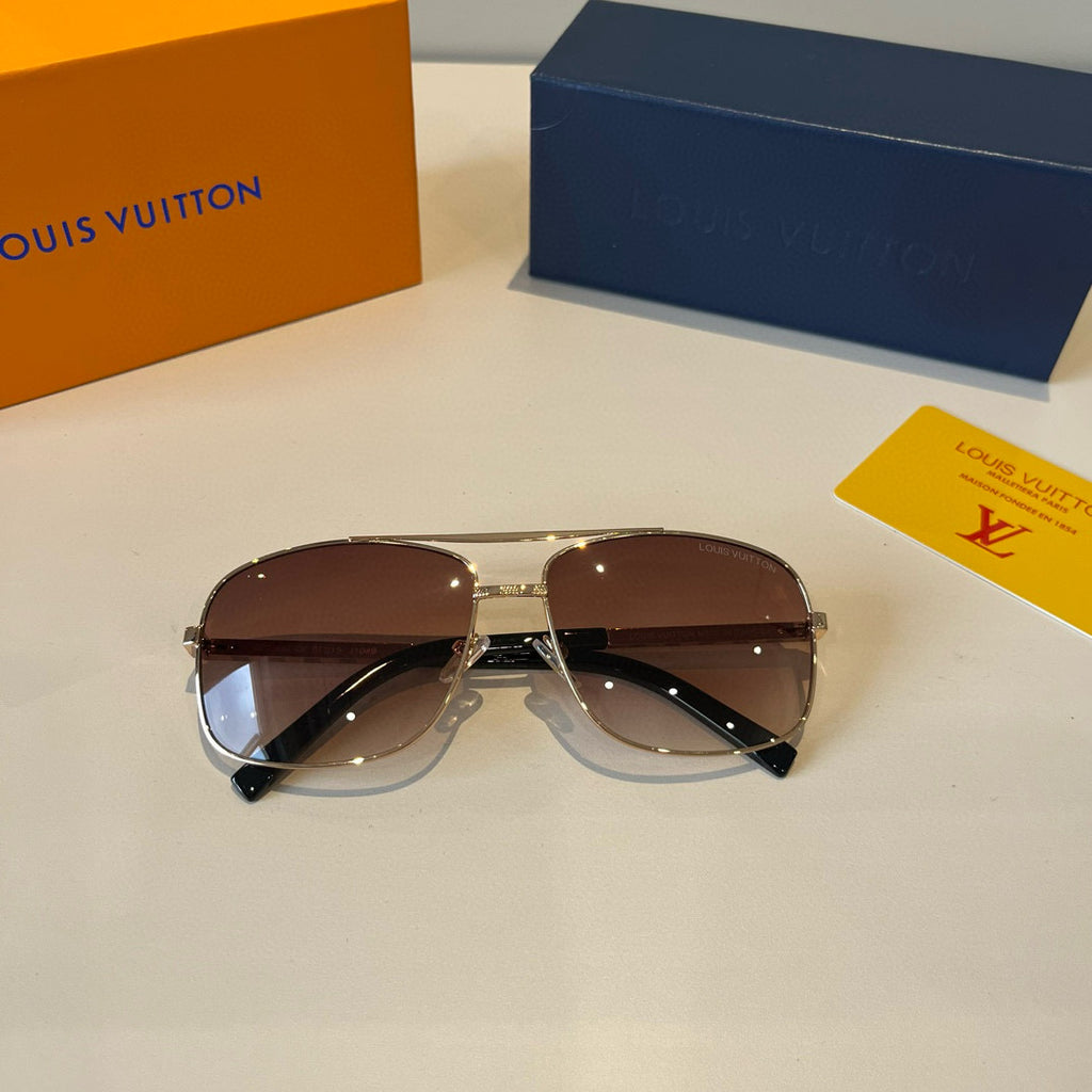 Louis Vuitton Fashion Brown Lens Sunglasses for Men & Women - 381923 - detail image 5