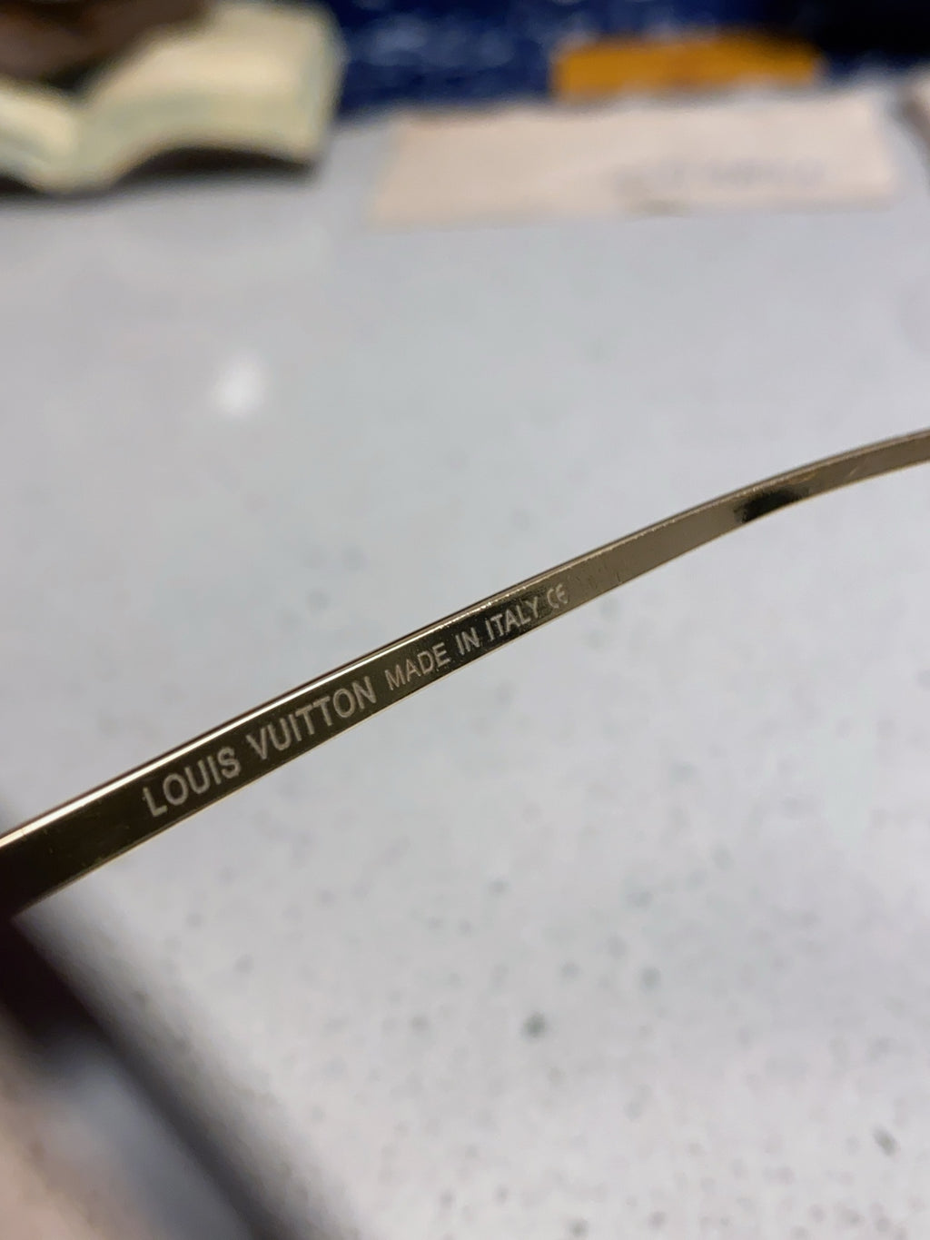 Louis Vuitton Lightweight Rimless Silver Lens Sunglasses for Women - 371400 - detail image 8