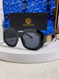 Versace Round Silver Lens Sunglasses for Men & Women