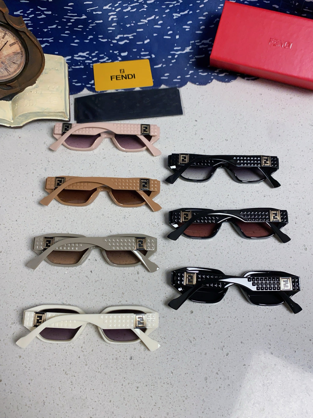 Fendi Fashion Silver Lens Sunglasses for Men & Women - 383038 - detail image 11