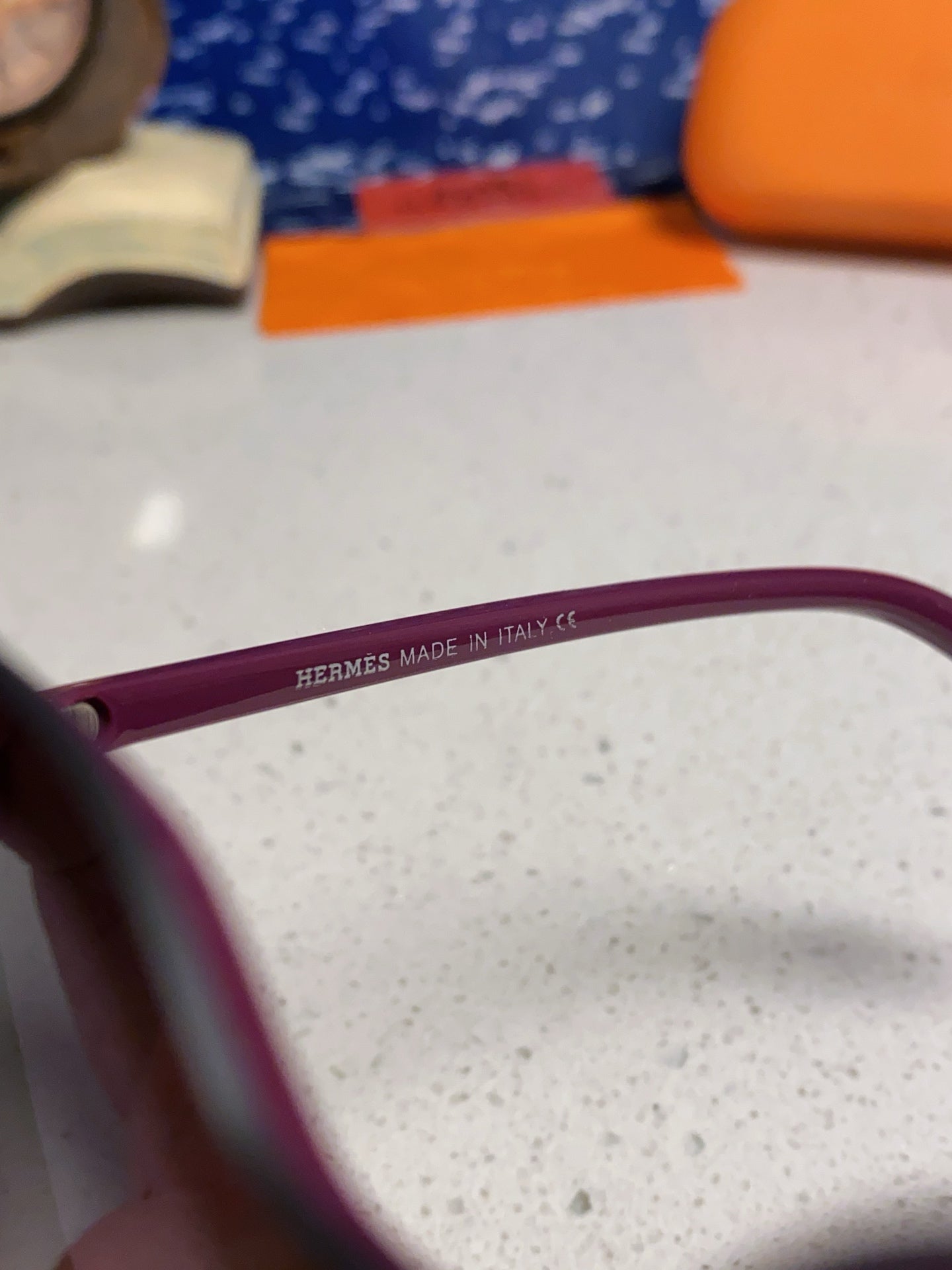 Hermès Square Silver Lens Sunglasses for Men & Women - 466428 - detail image 8