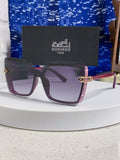 Hermès Square Silver Lens Sunglasses for Men & Women - 466428