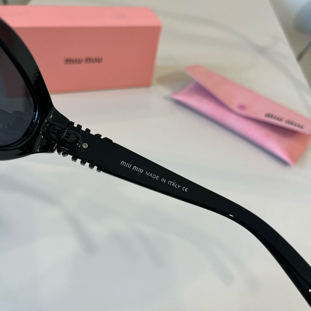 Miu Miu Cat-Eye Silver Lens Sunglasses for Men & Women - 399184 - detail image 7