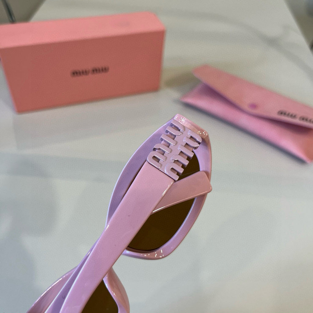 Miu Miu Cat-Eye Brown Lens Sunglasses for Men & Women - 399185 - detail image 6