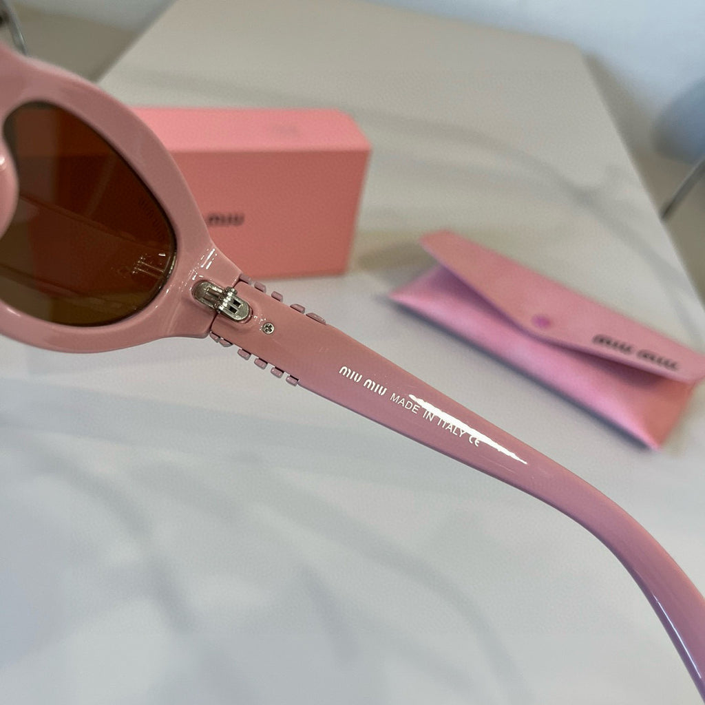 Miu Miu Cat-Eye Brown Lens Sunglasses for Men & Women - 399185 - detail image 8