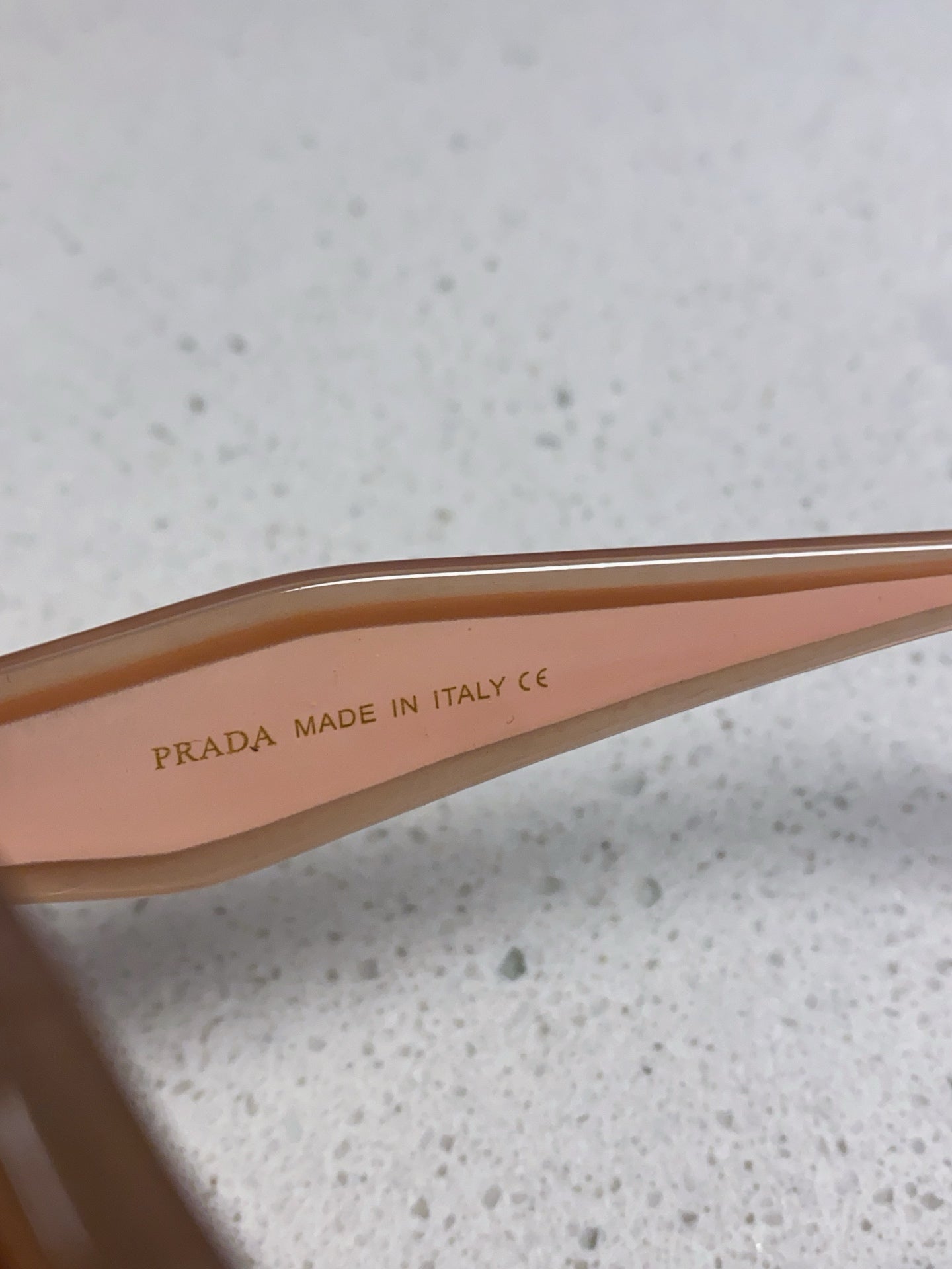 Prada 16YSF Acetate Fashion Gold Lens Sunglasses for Men & Women - 867152 - detail image 8