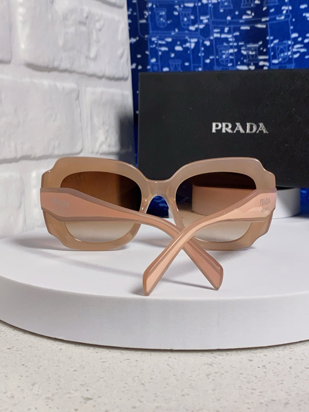 Prada 16YSF Acetate Fashion Gold Lens Sunglasses for Men & Women - 867152 - detail image 3