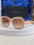 Prada 16YSF Acetate Fashion Gold Lens Sunglasses for Men & Women - 867152