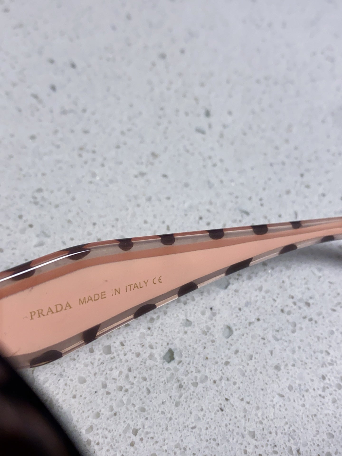 Prada 16YSF Acetate Fashion Gold Lens Sunglasses for Men & Women - 867153 - detail image 8