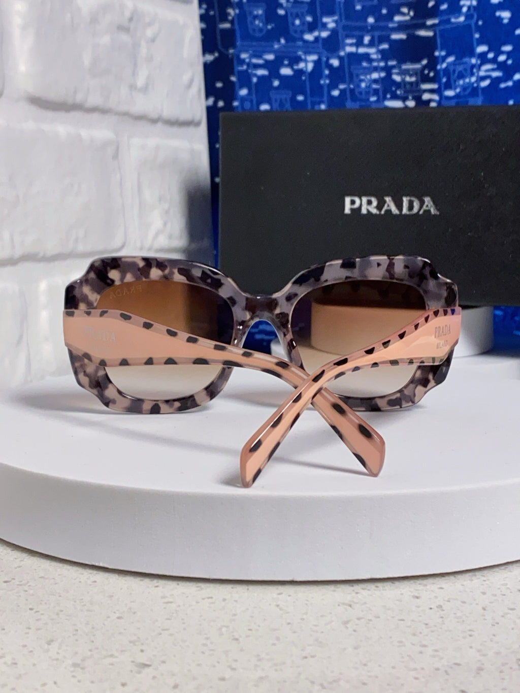 Prada 16YSF Acetate Fashion Gold Lens Sunglasses for Men & Women - 867153 - detail image 3