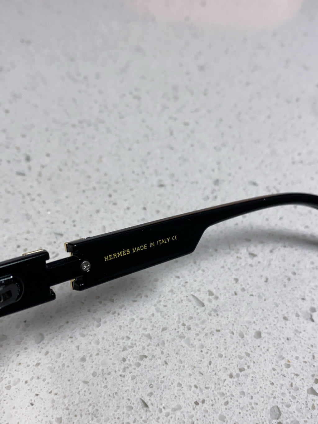 Hermès Lightweight Rimless Gold Lens Sunglasses for Women - detail image 7
