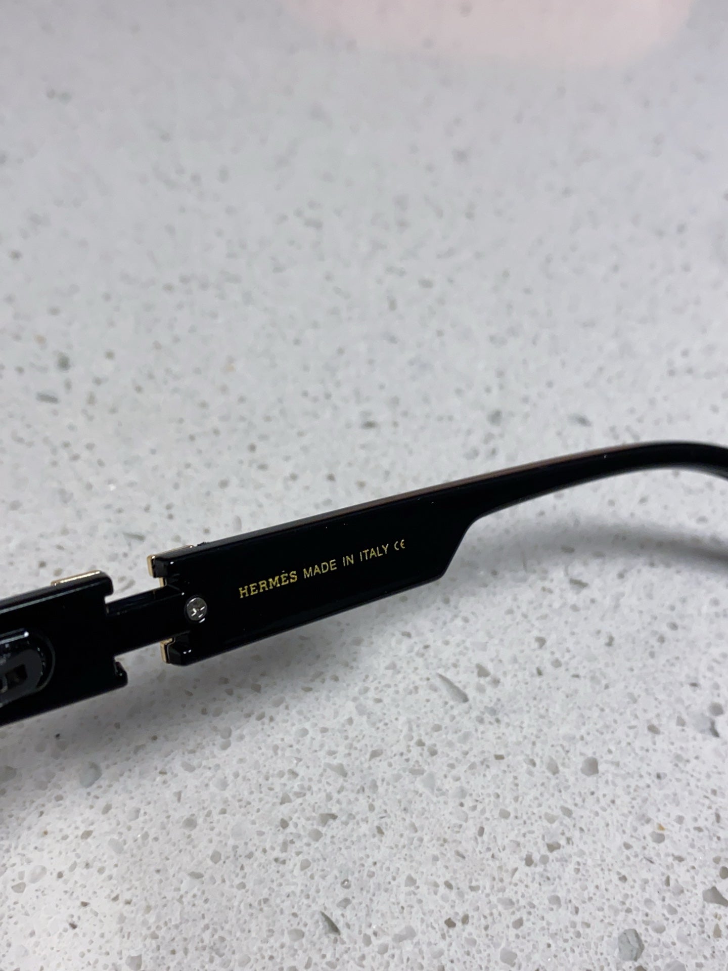 Hermès Lightweight Rimless Gold Lens Sunglasses for Women - detail image 7