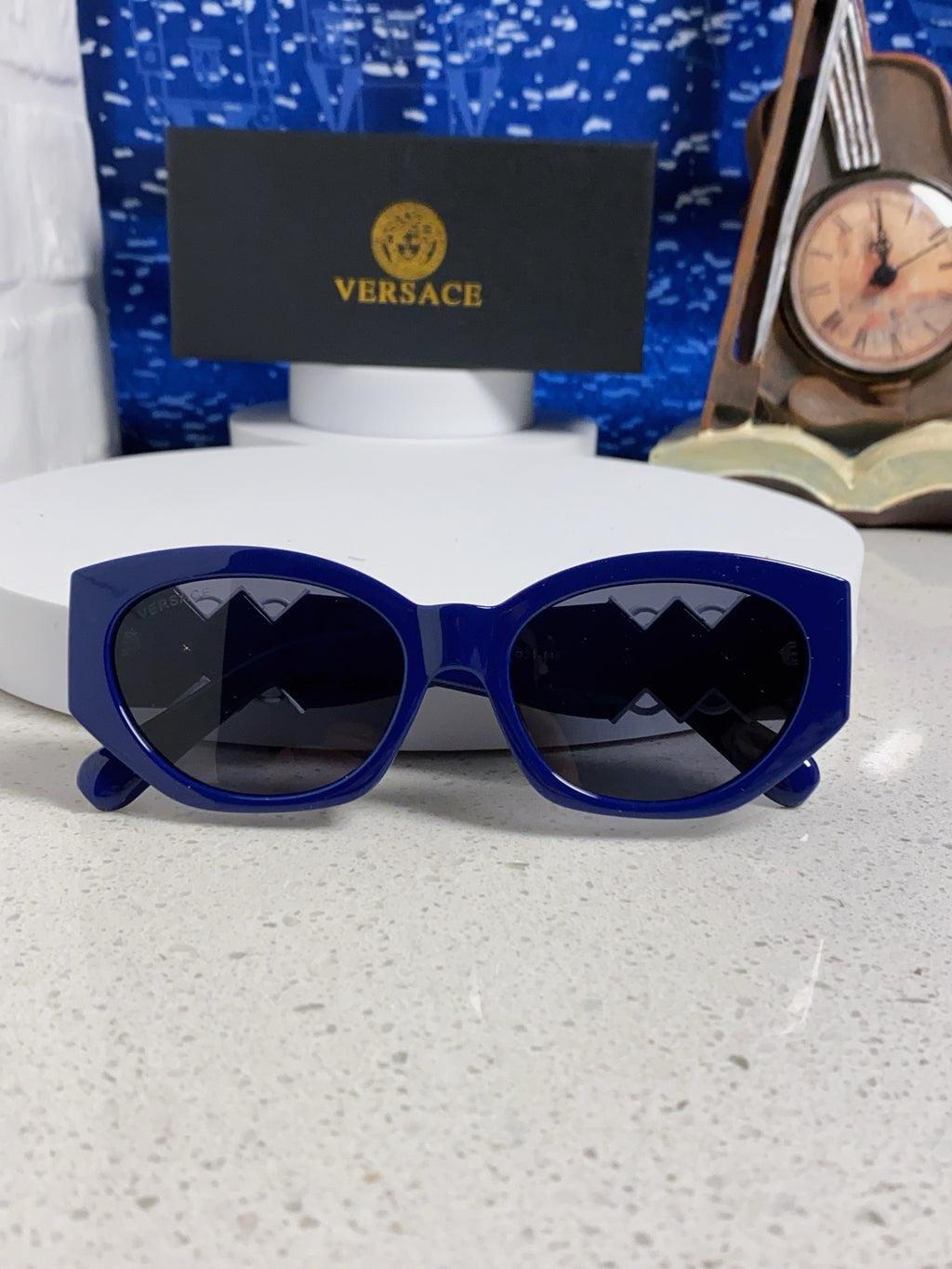 Versace Fashion Blue Lens Sunglasses for Women - detail image 9