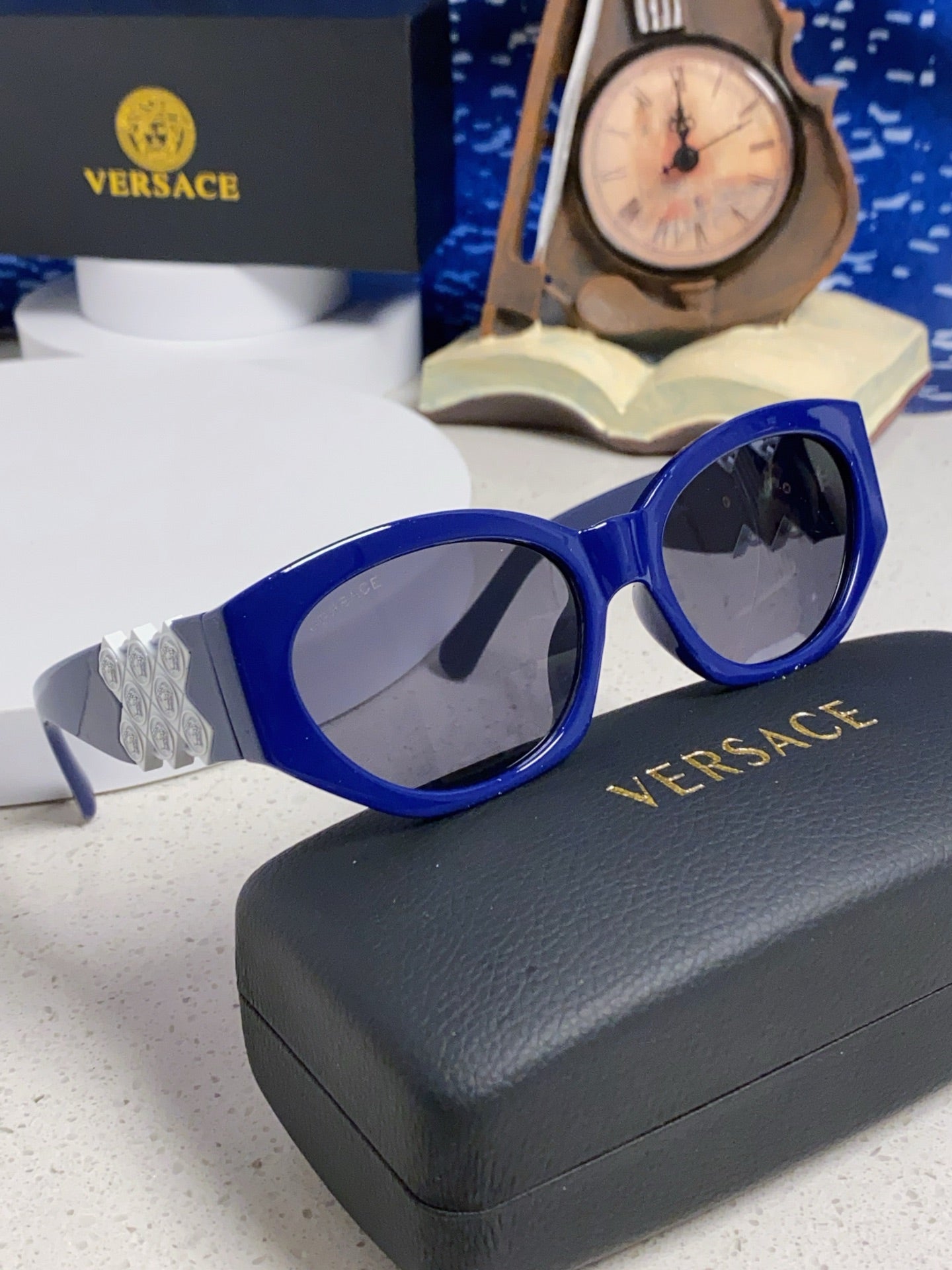 Versace Fashion Blue Lens Sunglasses for Women - detail image 10
