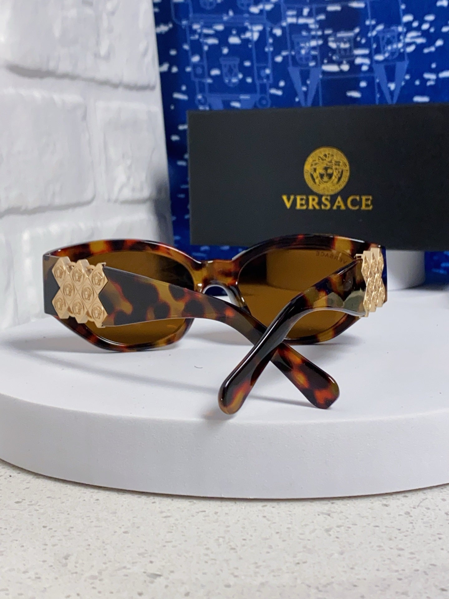 Versace Fashion Brown Lens Sunglasses for Women - 466223 - detail image 3