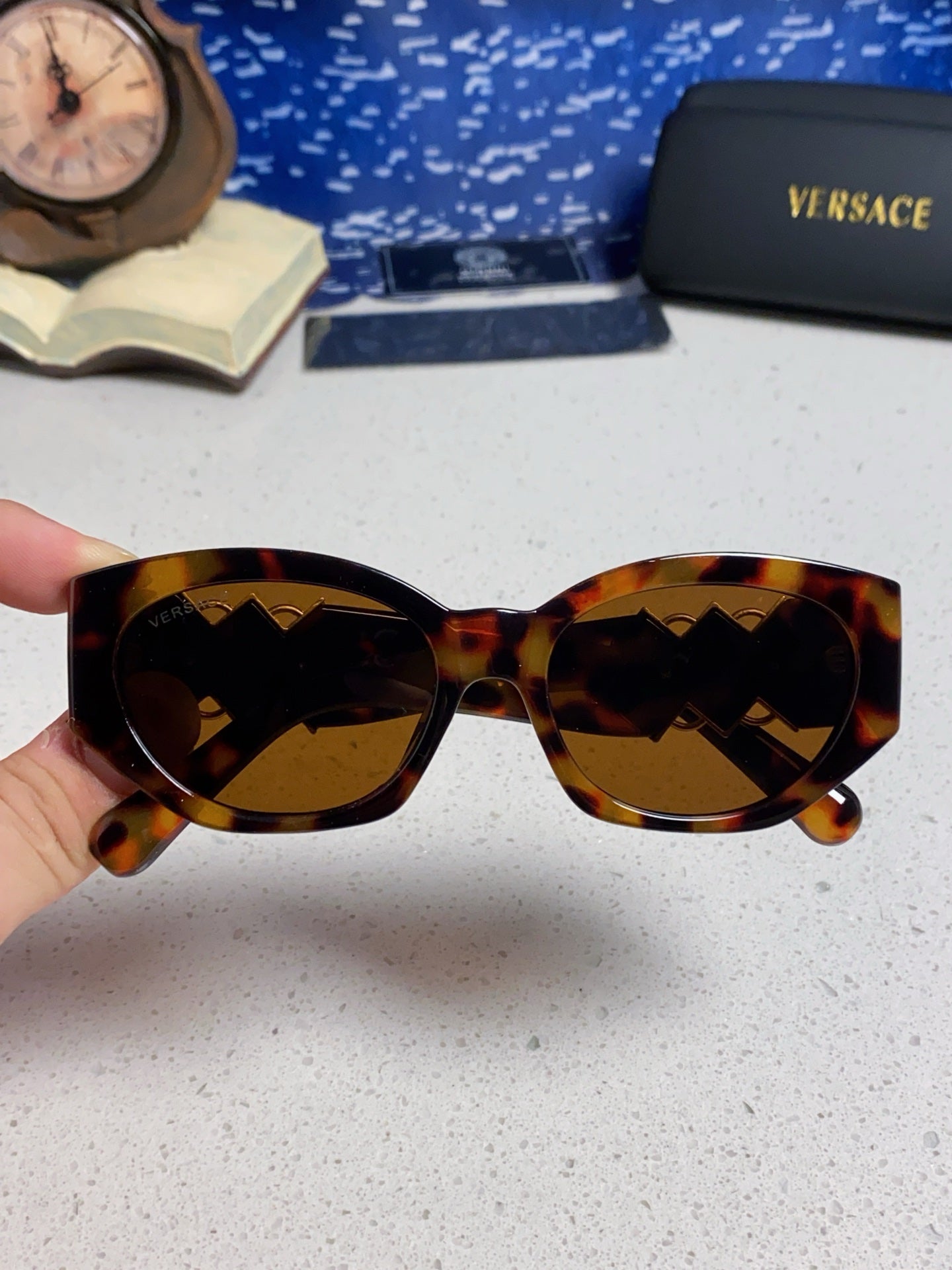 Versace Fashion Brown Lens Sunglasses for Women - 466223 - detail image 4