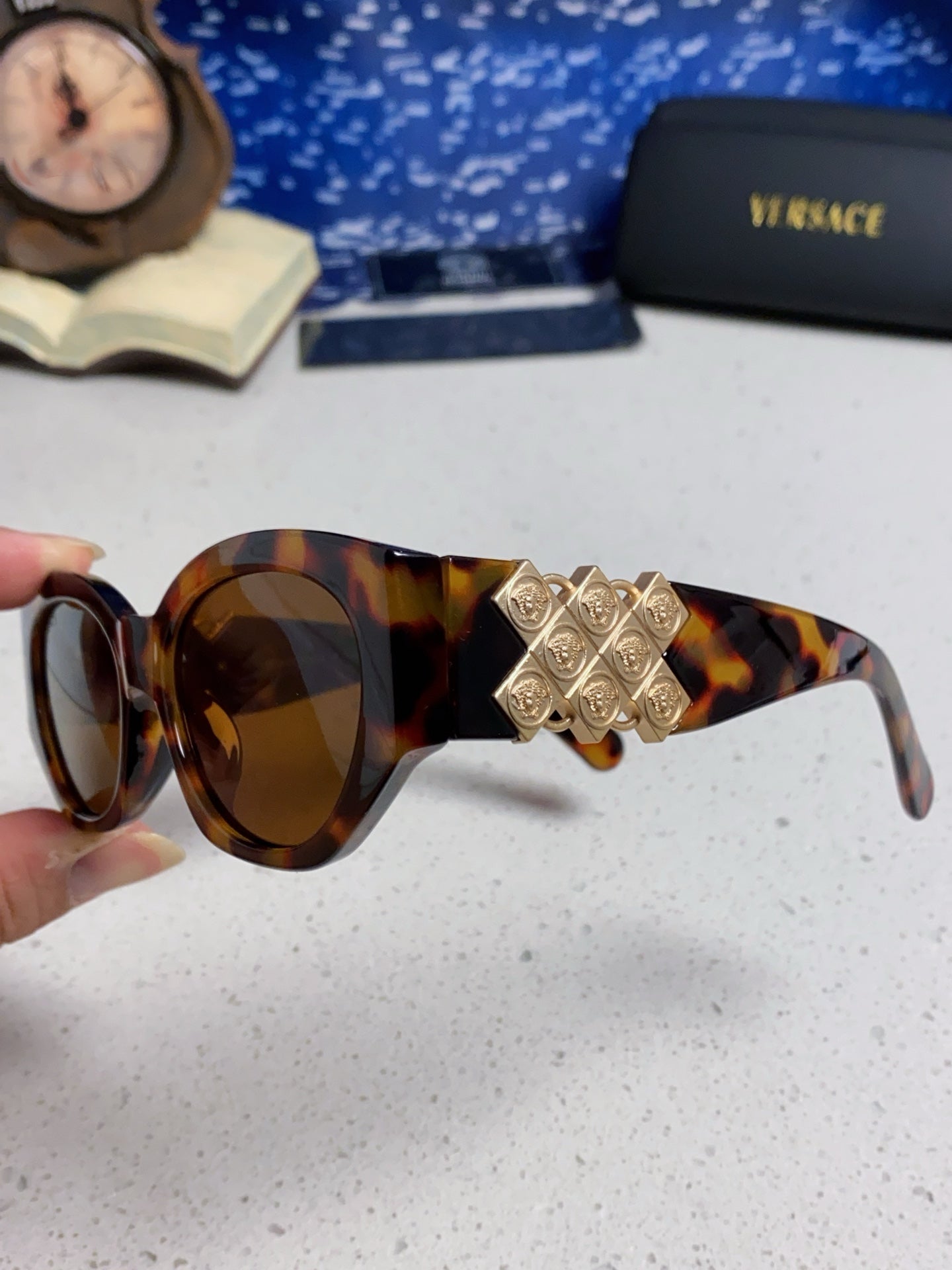 Versace Fashion Brown Lens Sunglasses for Women - 466223 - detail image 6