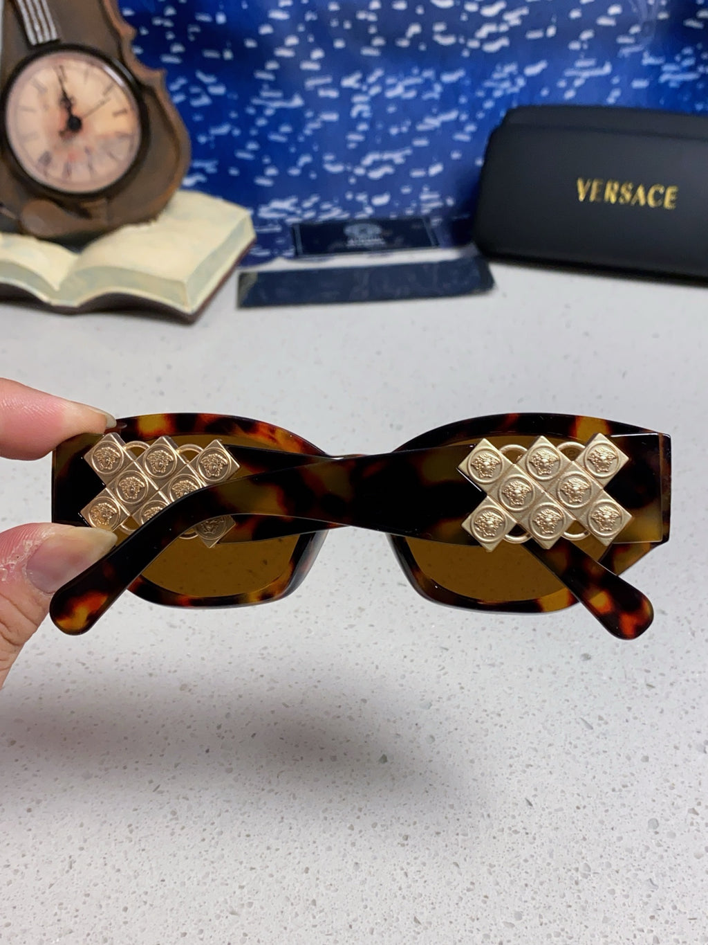 Versace Fashion Brown Lens Sunglasses for Women - 466223 - detail image 5