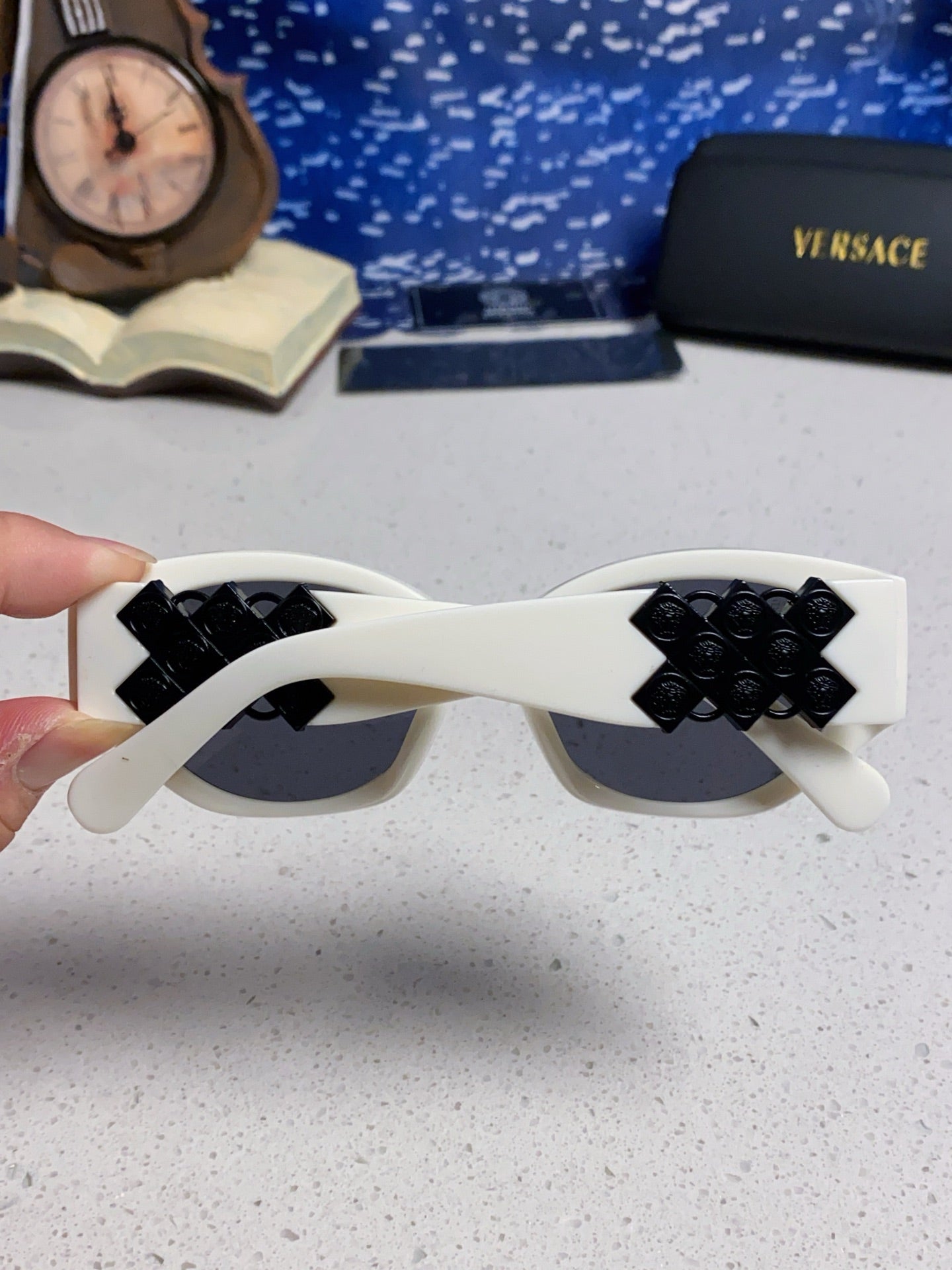 Versace Fashion Silver Lens Sunglasses for Women - detail image 5
