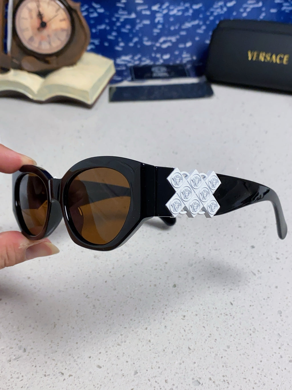 Versace Fashion Brown Lens Sunglasses for Women - detail image 6
