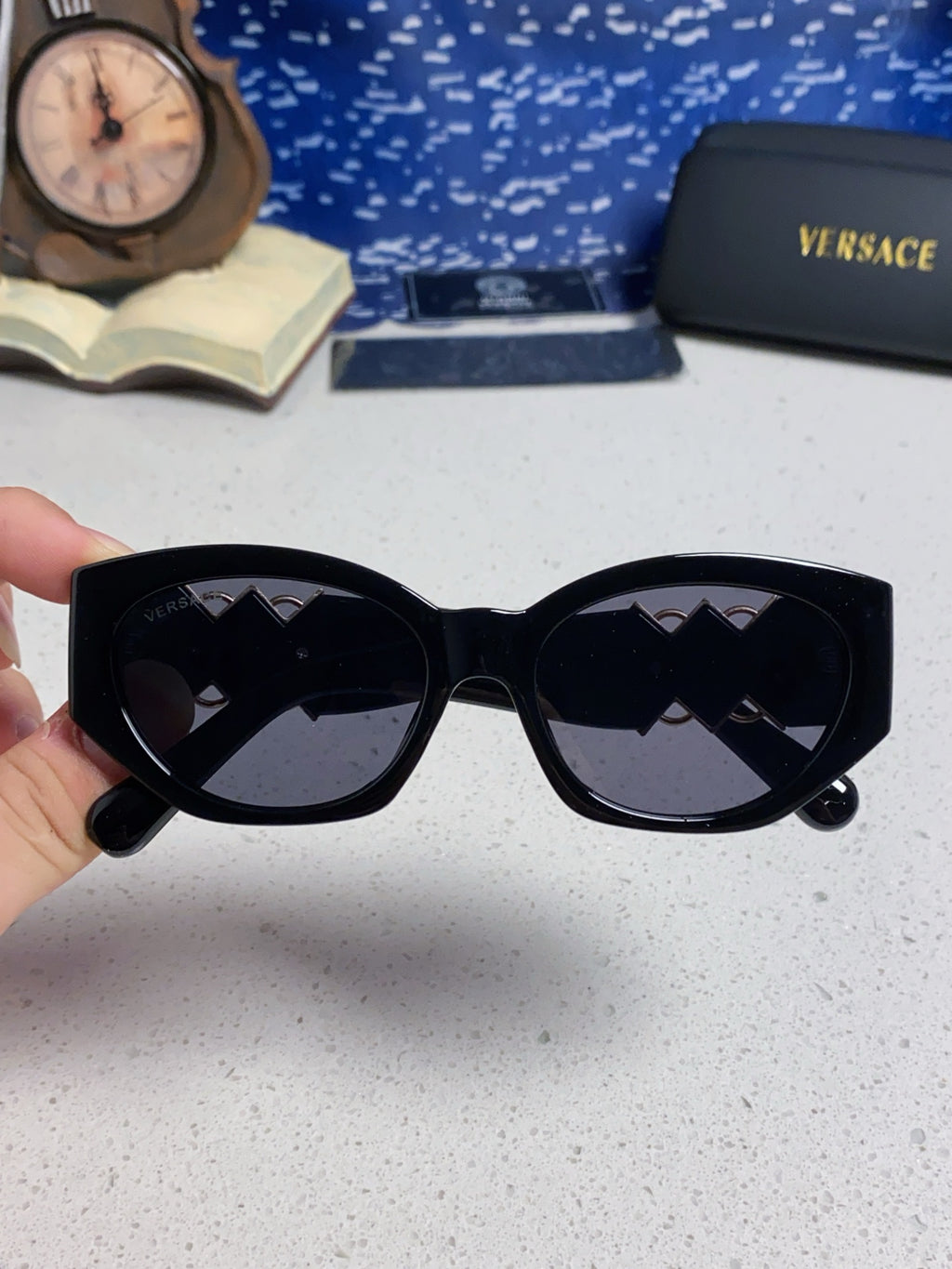 Versace Fashion Gray Lens Sunglasses for Women - 466226 - detail image 4