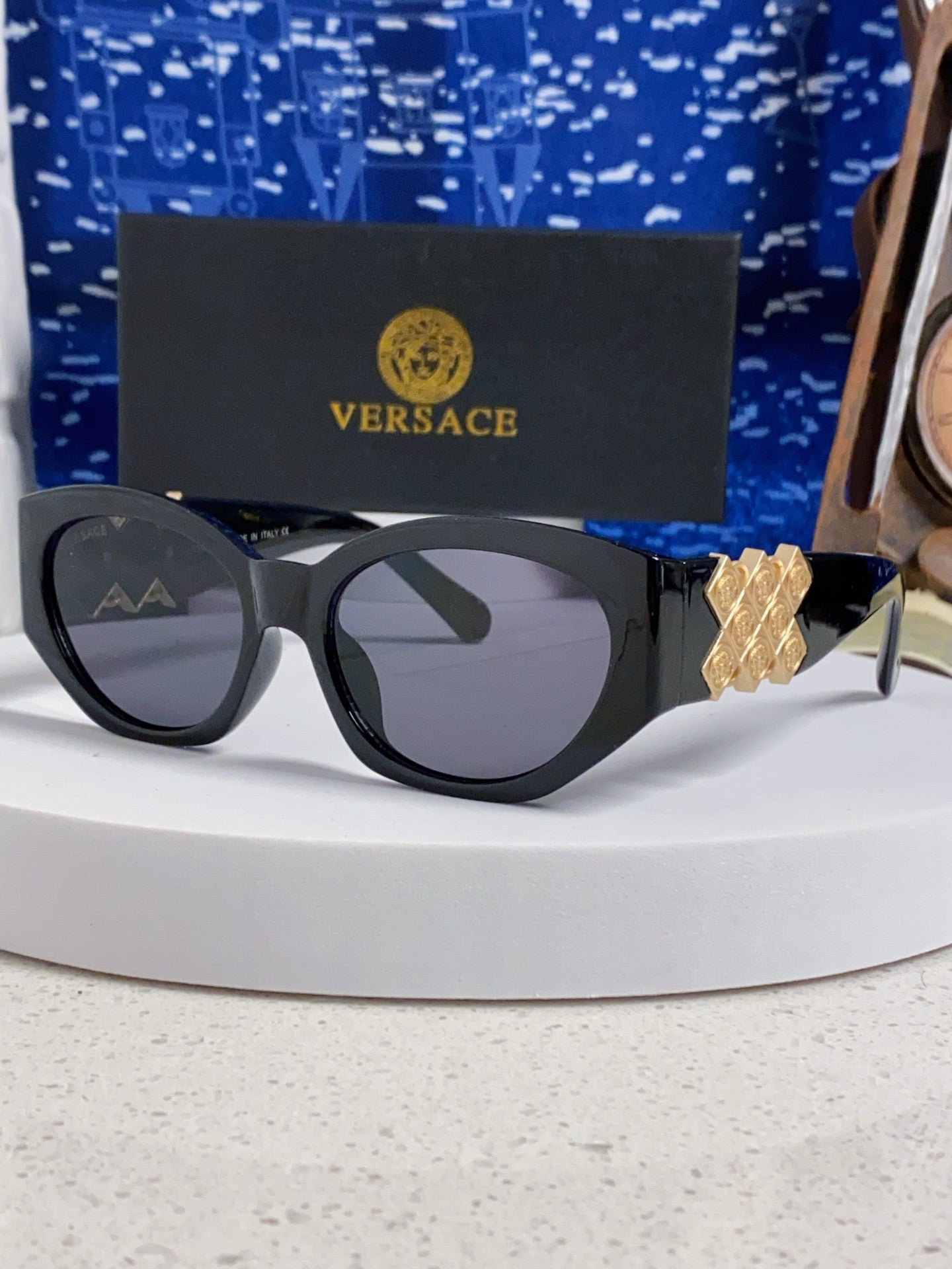Versace Fashion Gray Lens Sunglasses for Women - 466226