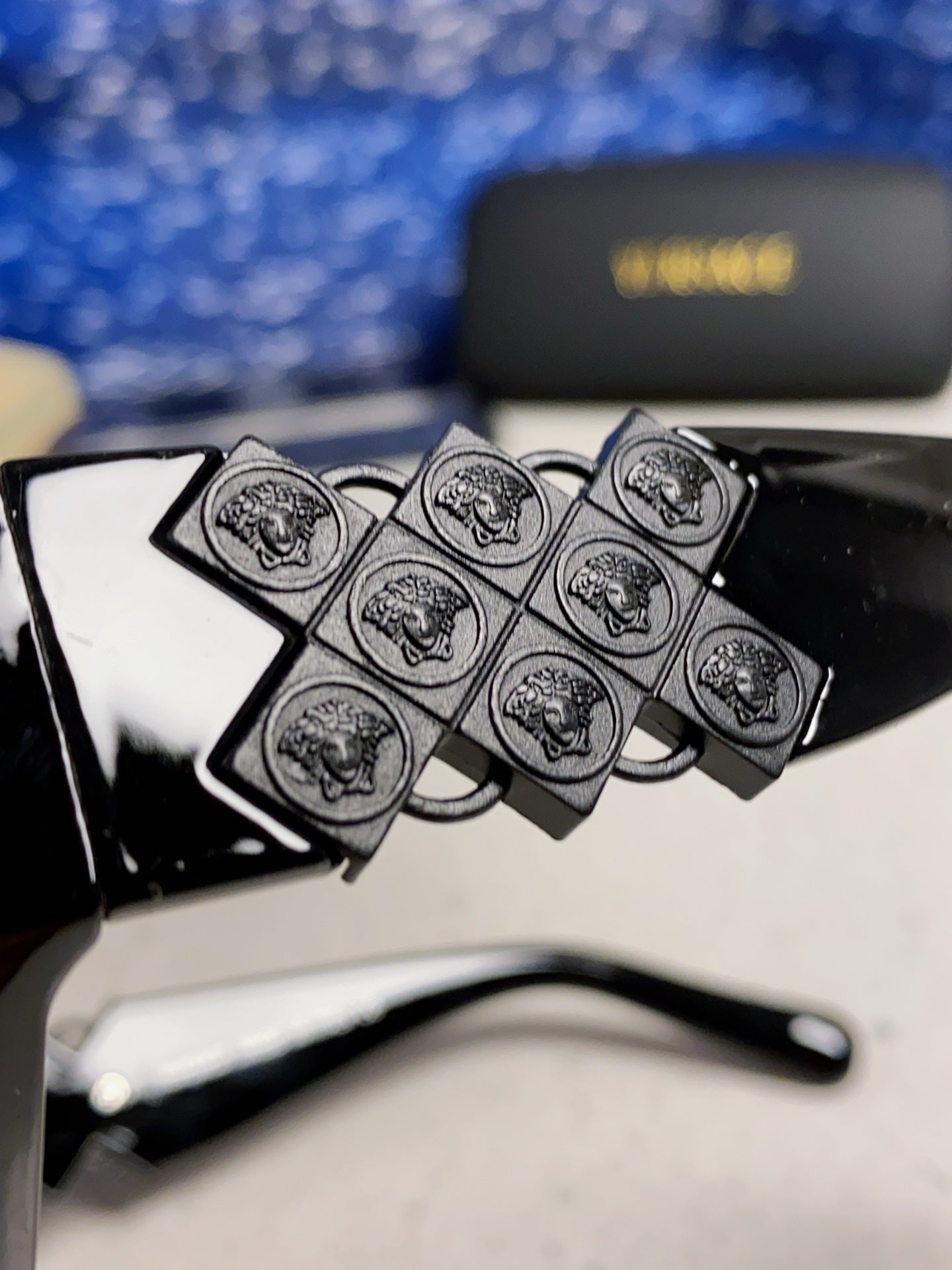 Versace Fashion Gray Lens Sunglasses for Women - detail image 7