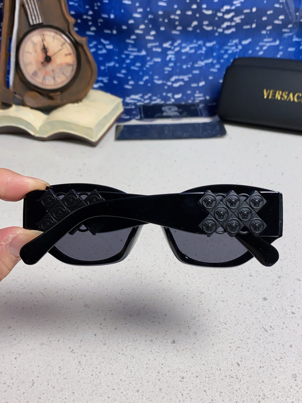 Versace Fashion Gray Lens Sunglasses for Women - detail image 5