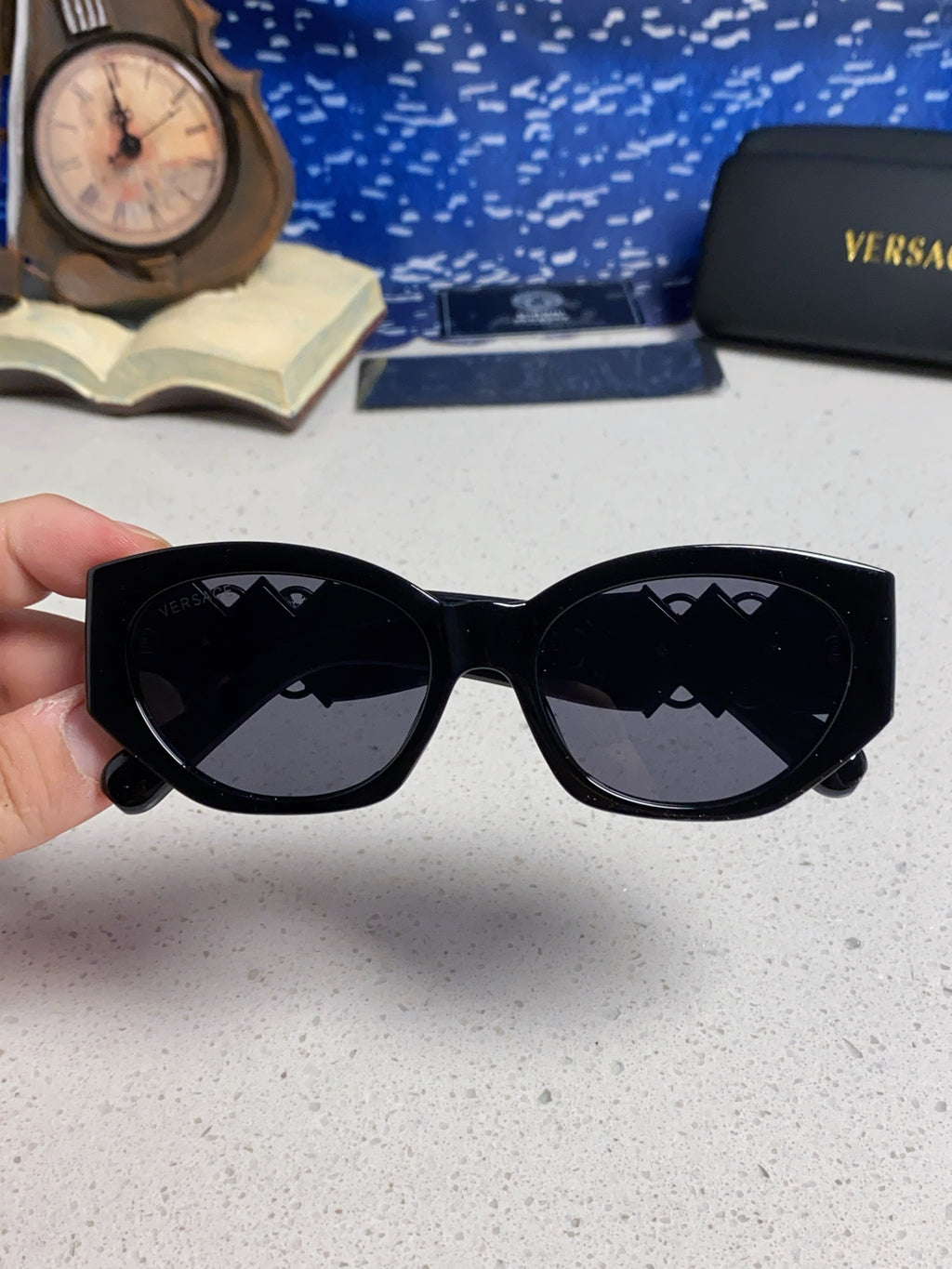 Versace Fashion Gray Lens Sunglasses for Women - detail image 4