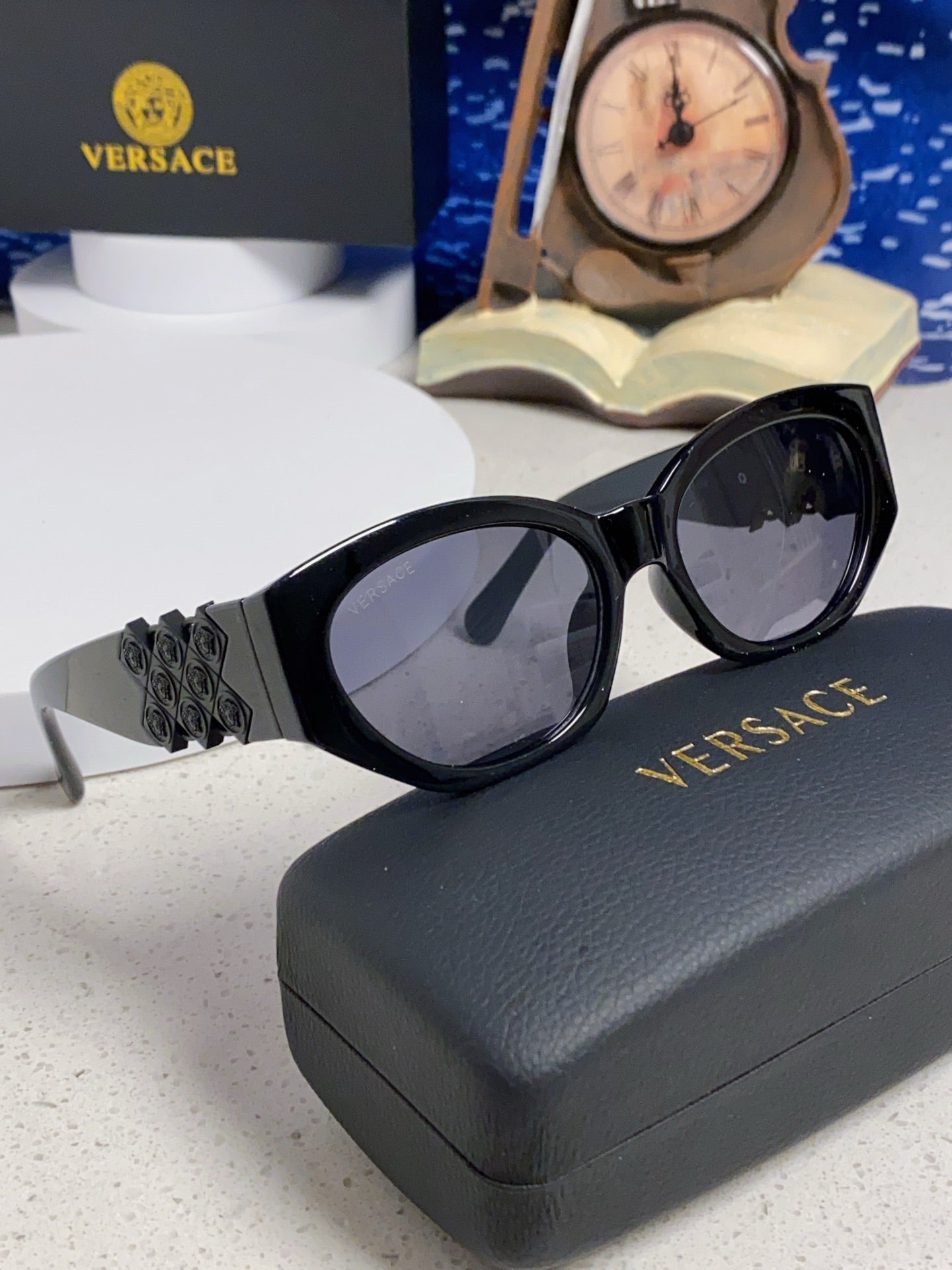 Versace Fashion Gray Lens Sunglasses for Women - detail image 9