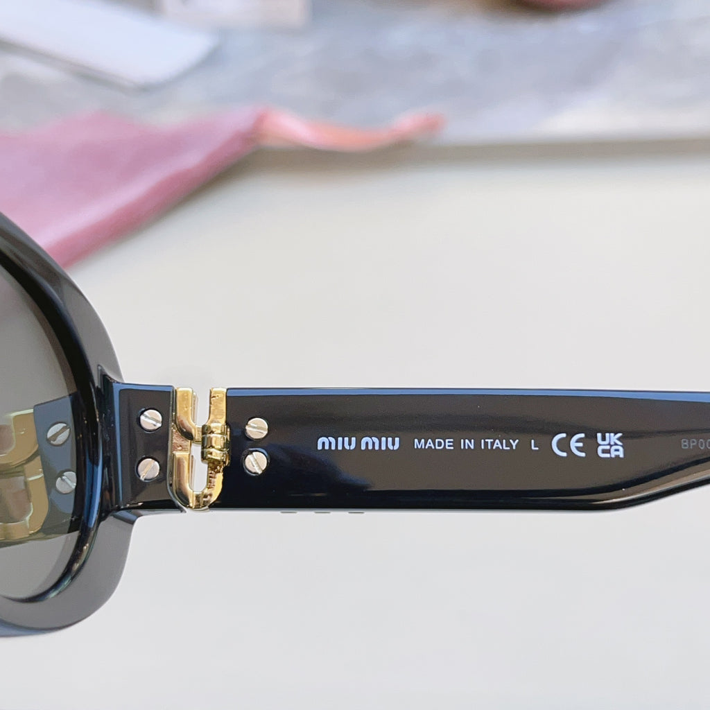 Miu Miu Fashion Black Lens Sunglasses for Men & Women - 487682 - detail image 6