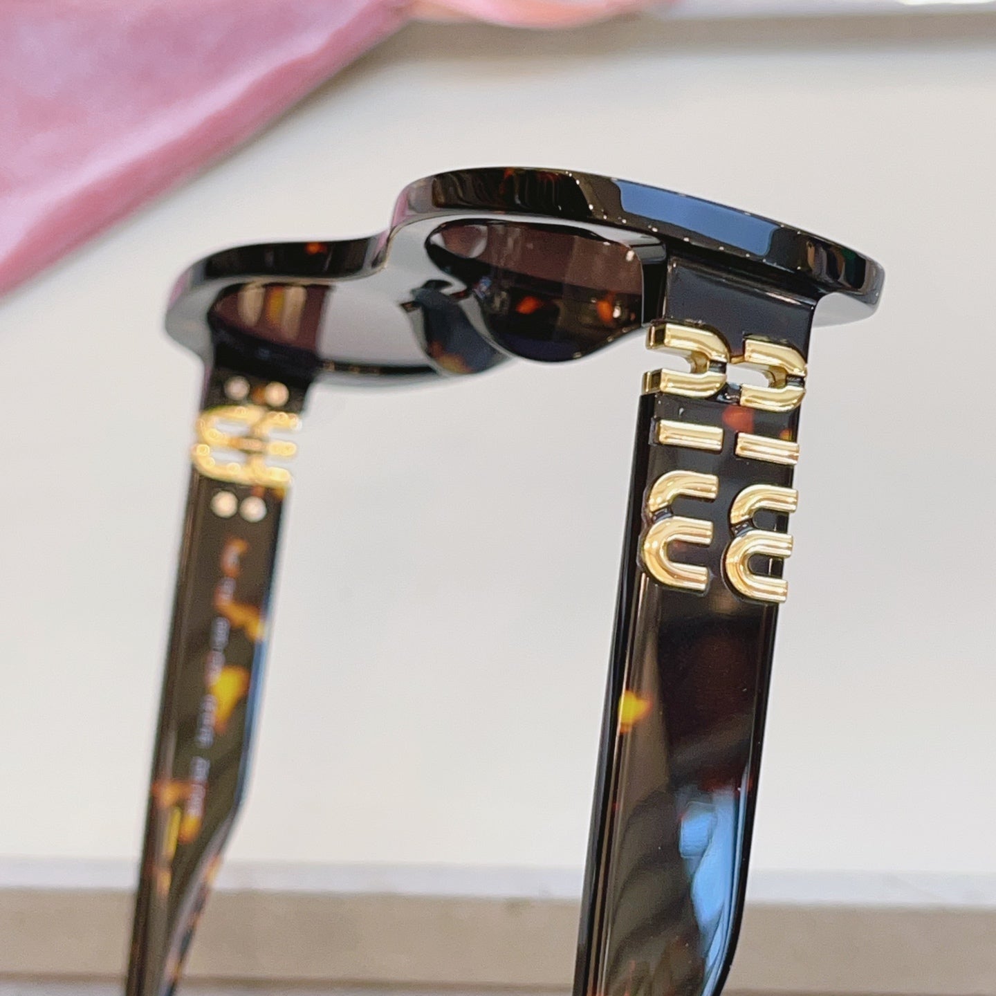 Miu Miu Fashion Black Lens Sunglasses for Men & Women - 487684 - detail image 4