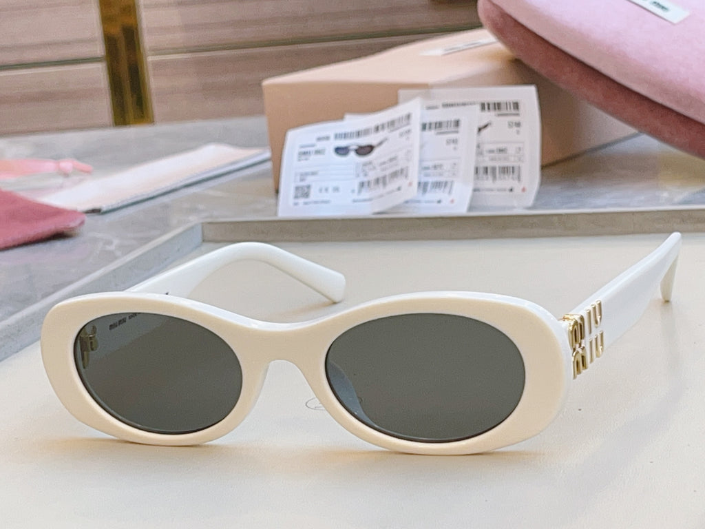 Miu Miu Fashion Silver Lens Sunglasses for Men & Women