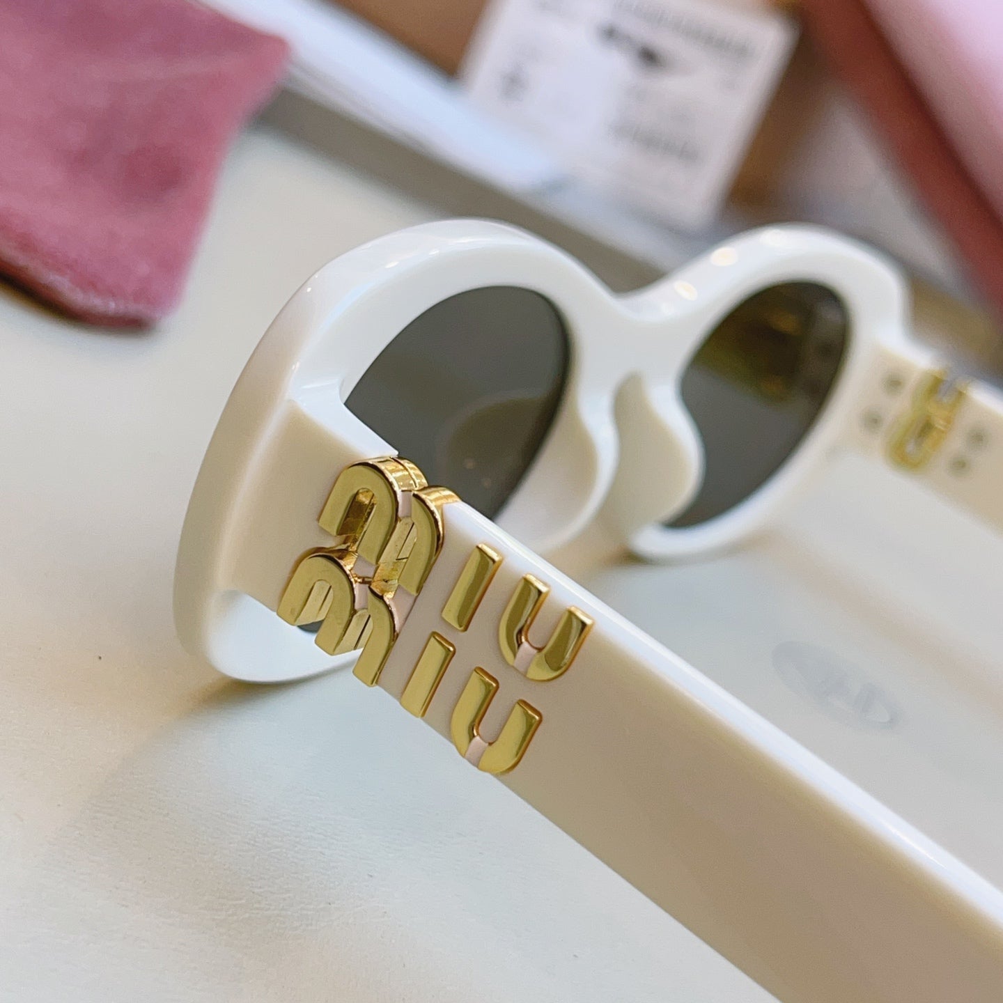 Miu Miu Fashion Silver Lens Sunglasses for Men & Women - detail image 7
