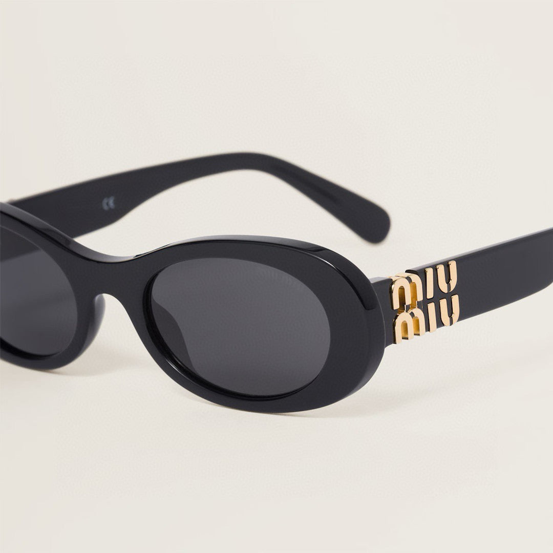 Miu Miu Fashion Black Lens Sunglasses for Men & Women