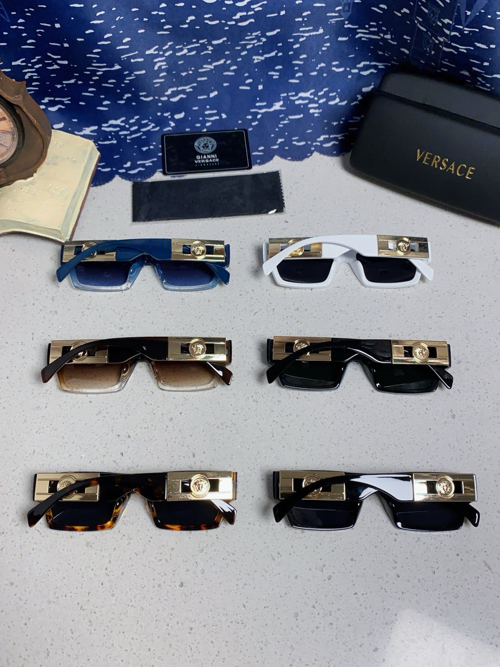 Versace Fashion Gray Lens Sunglasses for Men & Women - 487799 - detail image 11