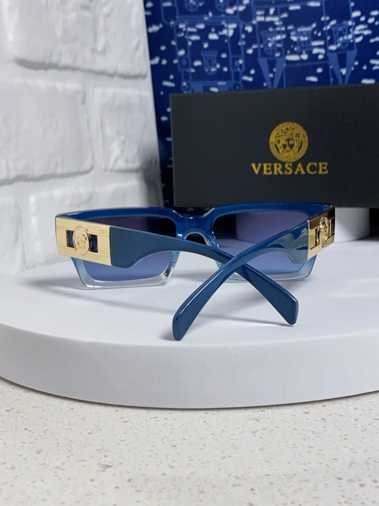 Versace Fashion Blue Lens Sunglasses for Men & Women - 487795 - detail image 3