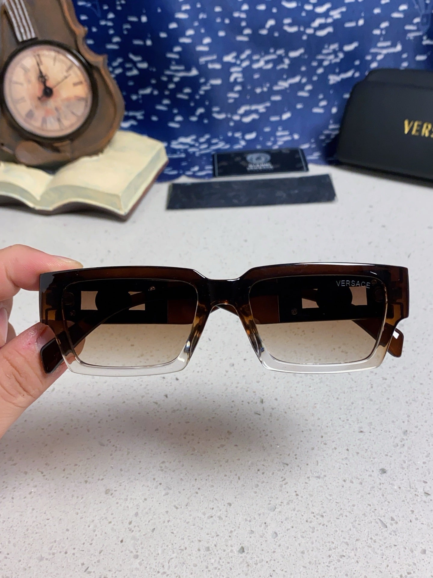 Versace Fashion Brown Lens Sunglasses for Men & Women - 487796 - detail image 4