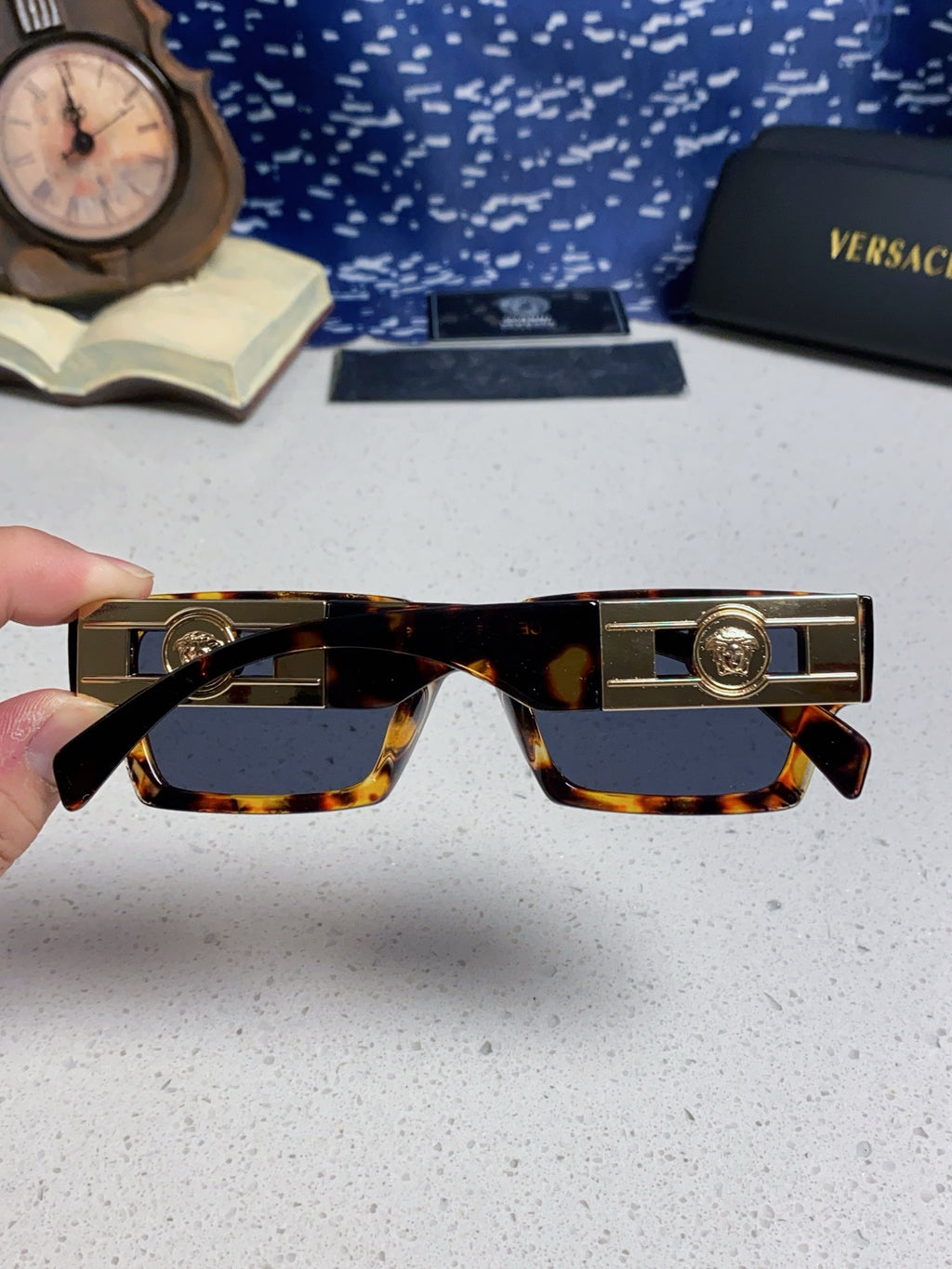 Versace Fashion Blue Lens Sunglasses for Men & Women - 487797 - detail image 5