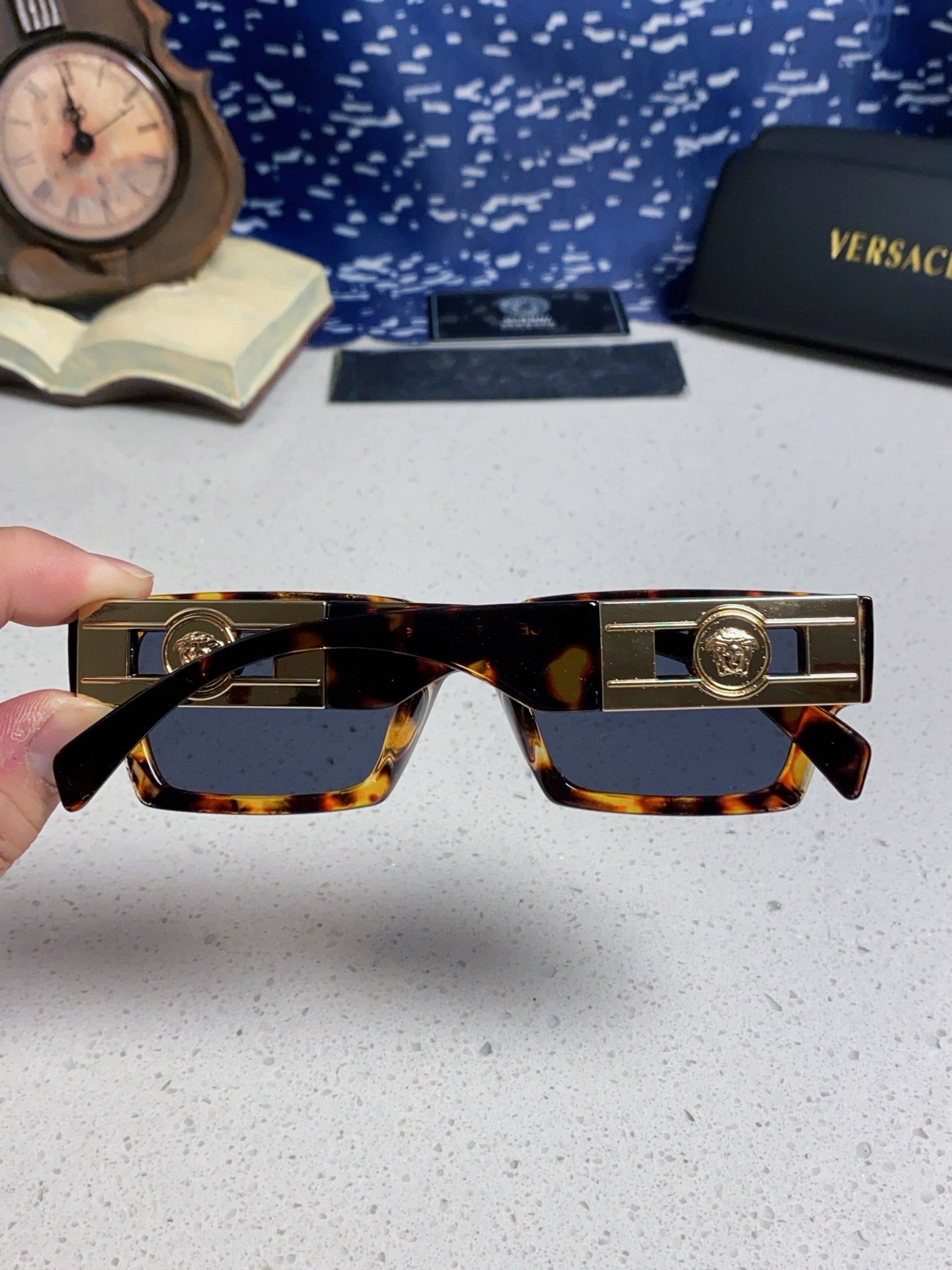 Versace Fashion Blue Lens Sunglasses for Men & Women - 487797 - detail image 5