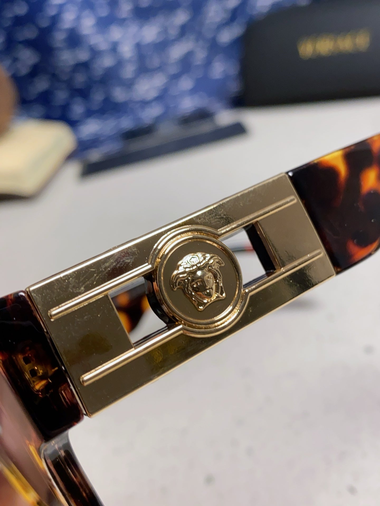 Versace Fashion Blue Lens Sunglasses for Men & Women - 487797 - detail image 7