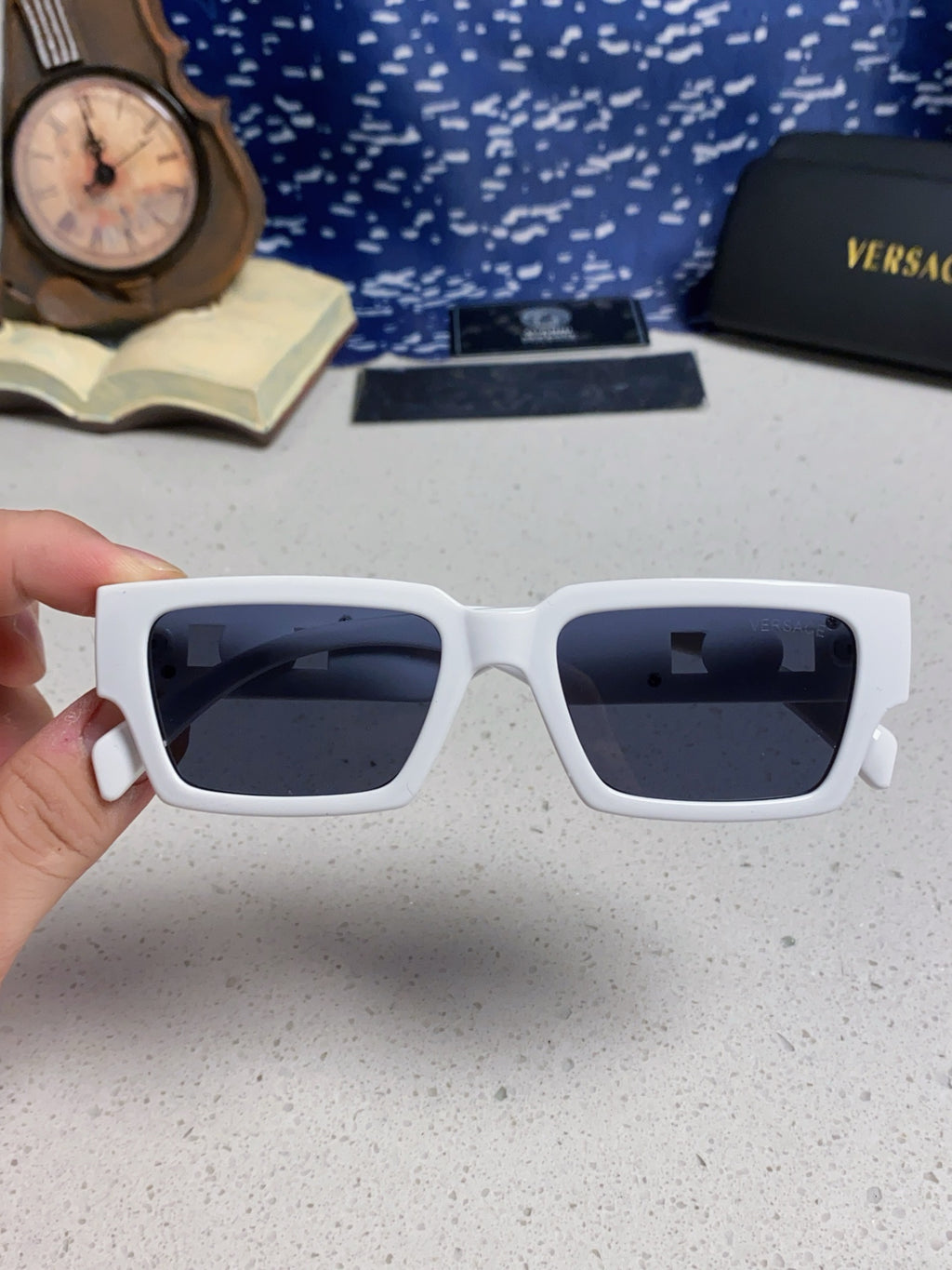 Versace Fashion Blue Lens Sunglasses for Men & Women - 487798 - detail image 4
