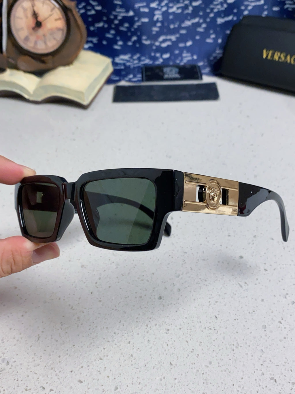 Versace Fashion Gray Lens Sunglasses for Men & Women - 487799 - detail image 6