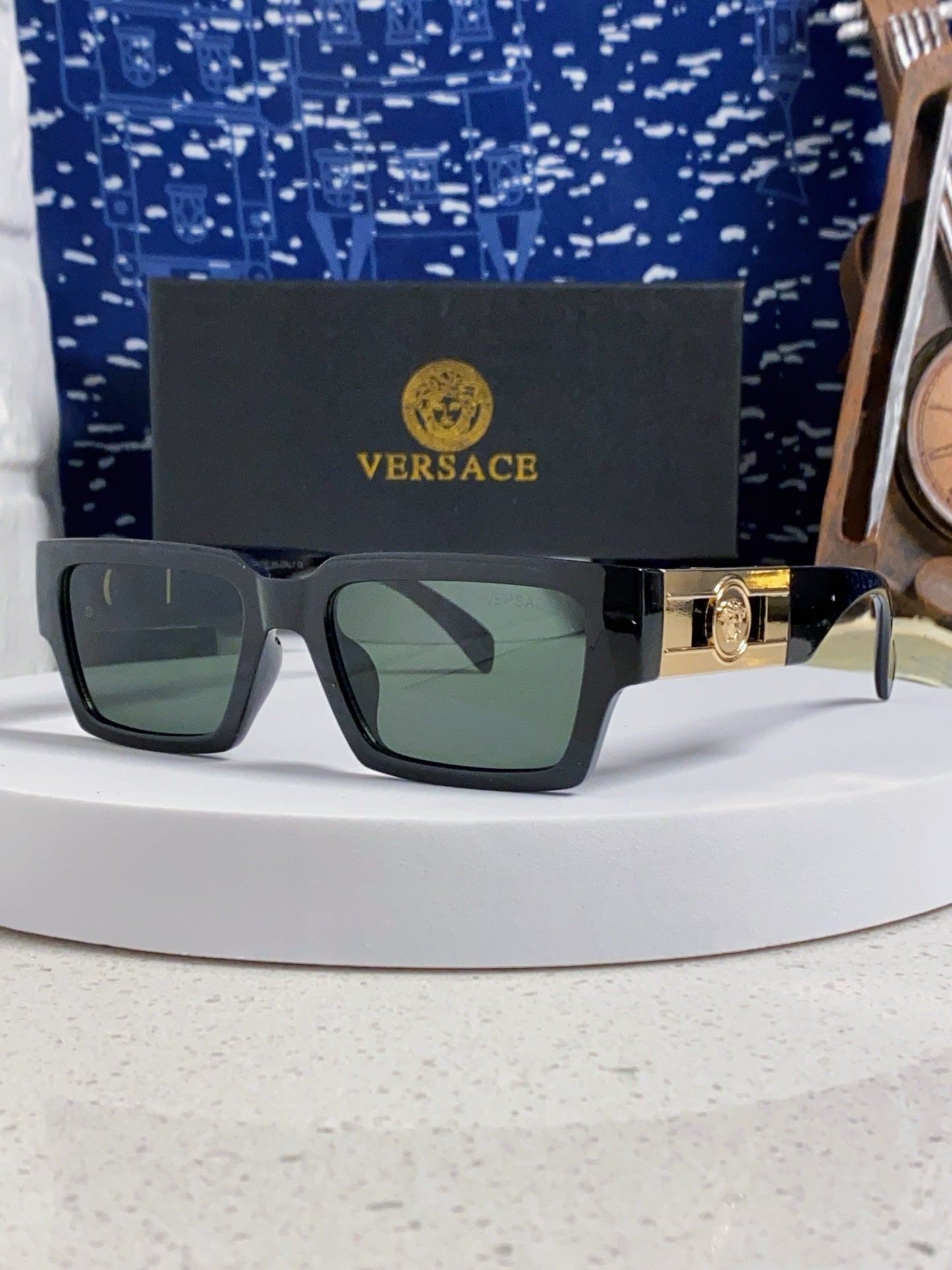 Versace Fashion Gray Lens Sunglasses for Men & Women - 432765