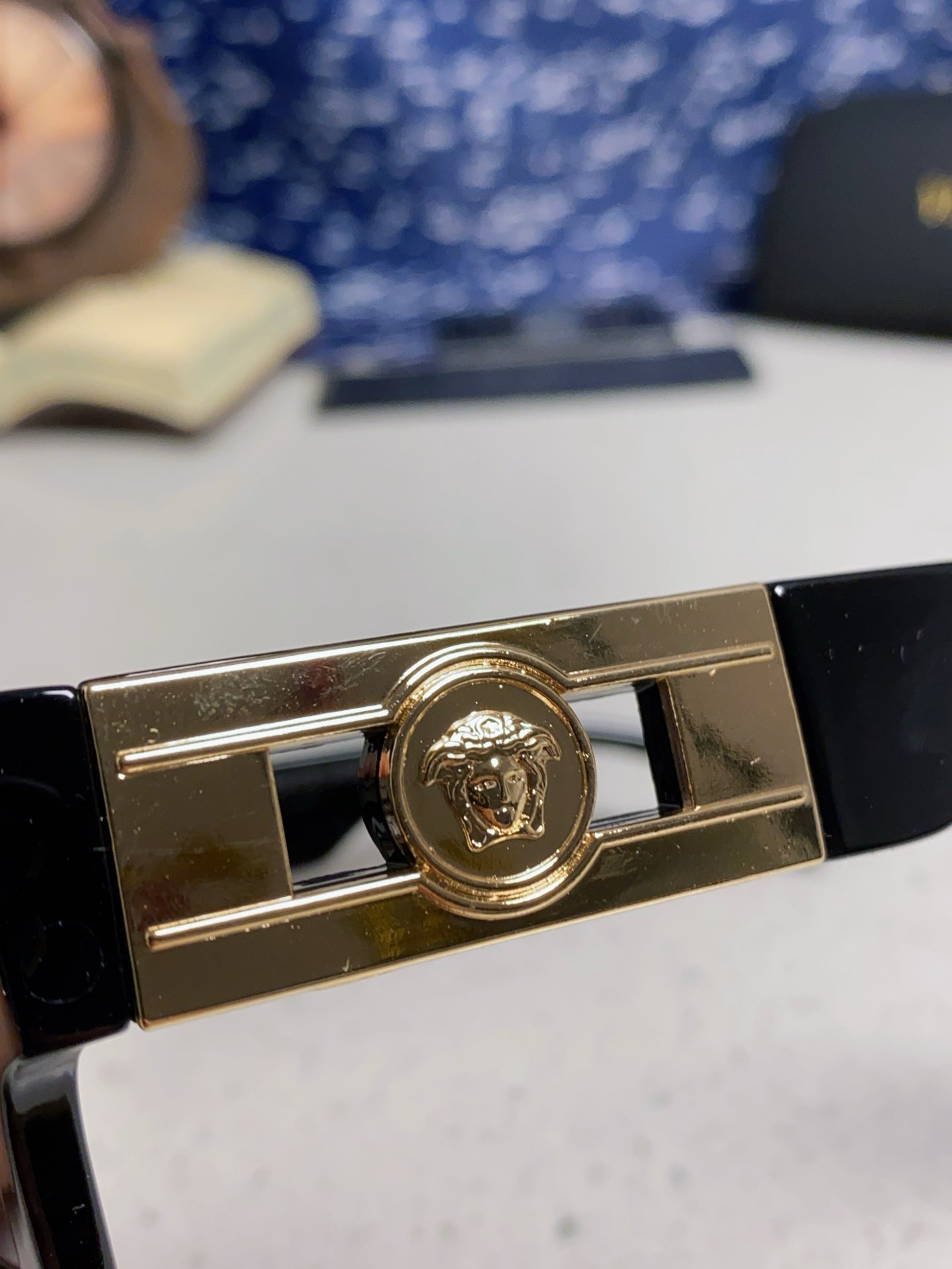 Versace Fashion Blue Lens Sunglasses for Men & Women - 432766 - detail image 8
