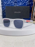 Prada Square Blue Lens Sunglasses for Men & Women - 358460