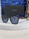 Prada Square Blue Lens Sunglasses for Men & Women - 358345